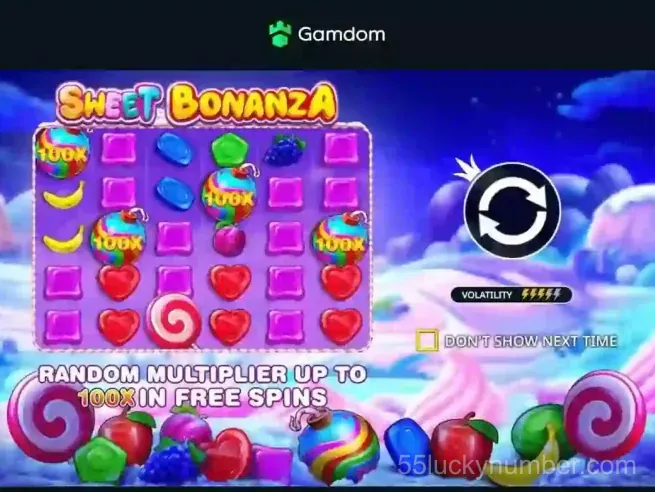 Lucky 55 App Screenshot 1