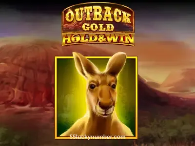 lucky 55 Outback Gold Hold and Win Slot